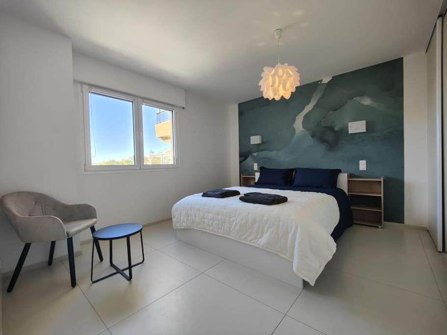 Cannes Vue Mer T2 61M²+ Parking Bagian luar foto